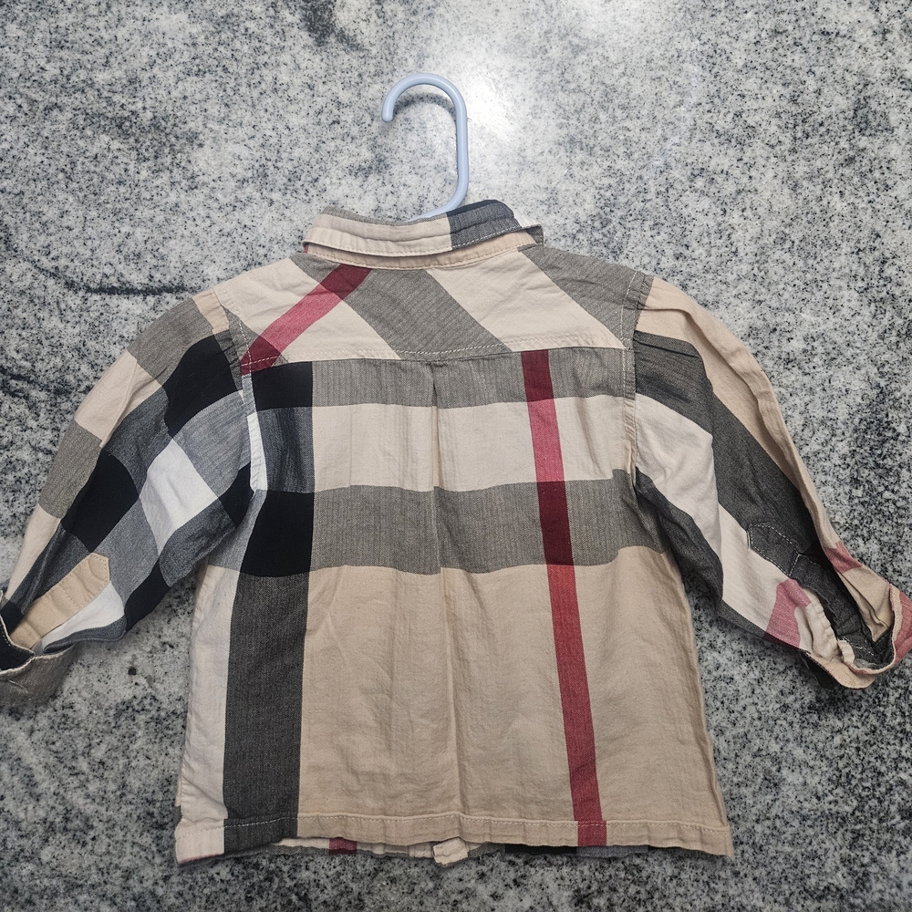 Burberry Checkered Shirt for Kids - Picture 3 of 4